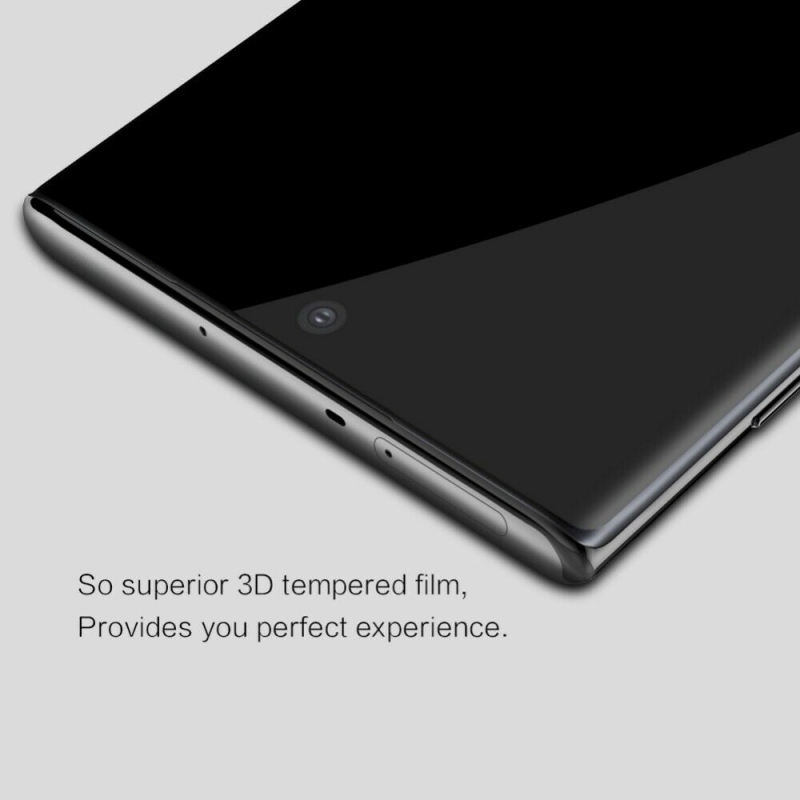 Kính Cường Lực Full Màn Samsung Galaxy Note 10 Plus Nillkin 3D CP+ Max là sản phẩm mới nhất của hãng Nillkin chịu lực tốt, khả năng chống va đập cao, bảo vệ màn hình luôn như mới
